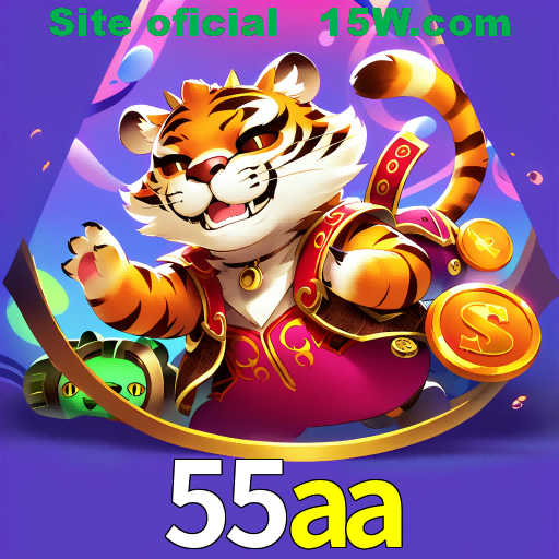 Imagem promocional da 55aa mostrando a plataforma e suas vantagens